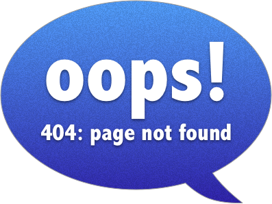 OOPS! 404:Page Not Found